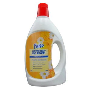 Detergent lichid de rufe profesional Paiso - Floral Bouquet pentru haine albe & colorate, 30 spalari, 1.25 litri
