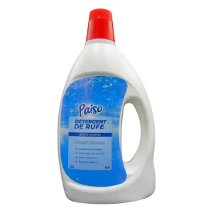 Detergent lichid de rufe profesional Paiso - Ocean Breeze pentru haine albe & colorate, 30 spalari, 1.25 litri